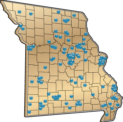 Missouri Telehealth Network Sites
